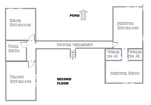 Upstairs Floorplan